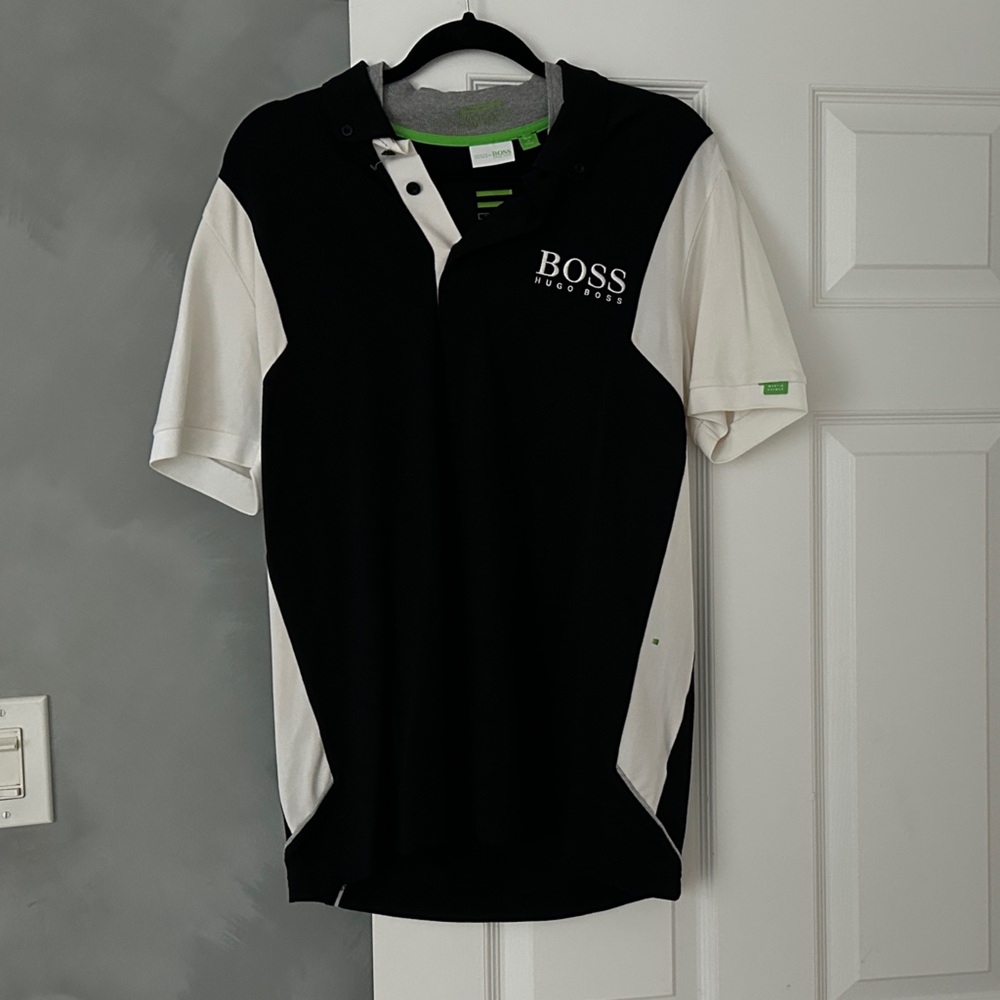 Boss Monochrome Polo Shirt